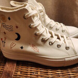 Converse Chuck Taylor All Star Platform It's Okay To Wander Sneakers Size 10